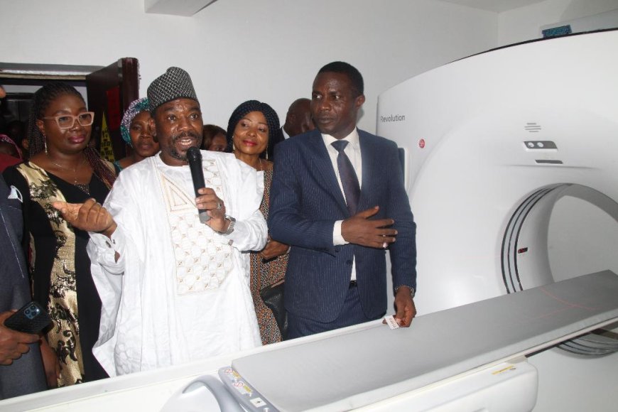 Ahmed Isah, Ordinary President, Commissions Alliance Hospital’s 64 Slice Revolution Maxima CT Scan, Invitrofertilization Centre In Abuja