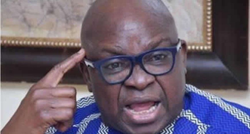 N6.9billion Money Laundering: "We Airlifted N1.219billion To Ekiti For Fayose In Two Tranches-Obanikoro