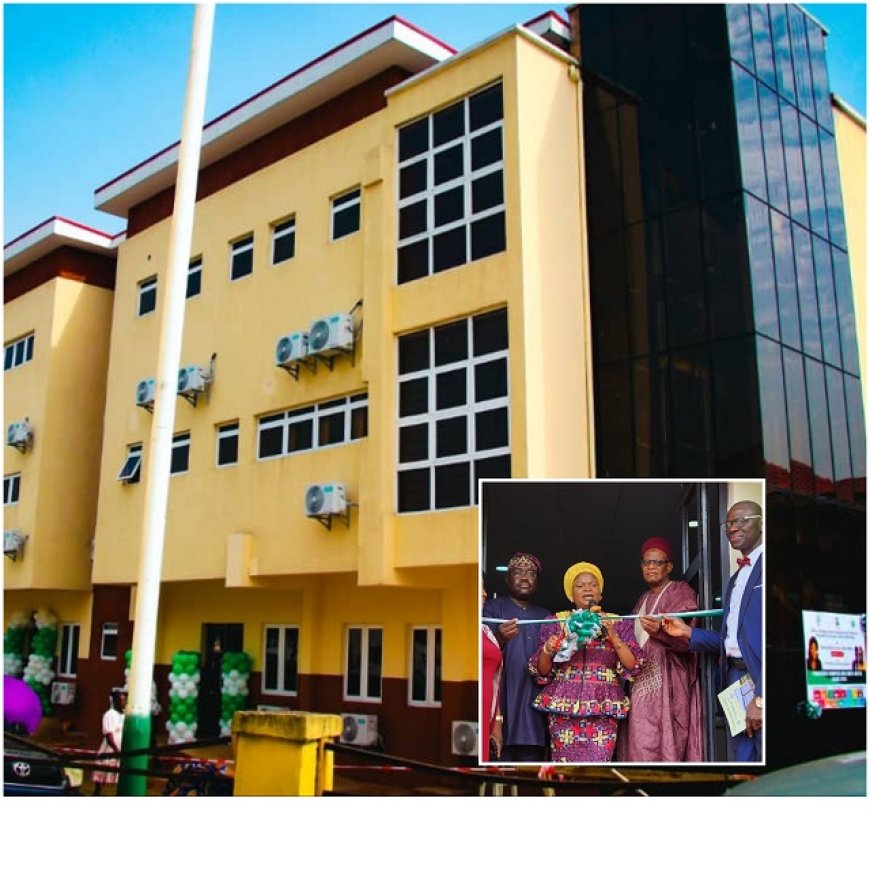 Orelope-Adefulire Inaugurates Paedriatic Complex In Lagos