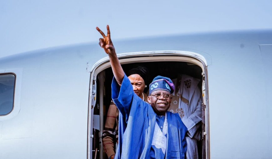 Tinubu Lands In Abuja After A Month Holidays Abroad