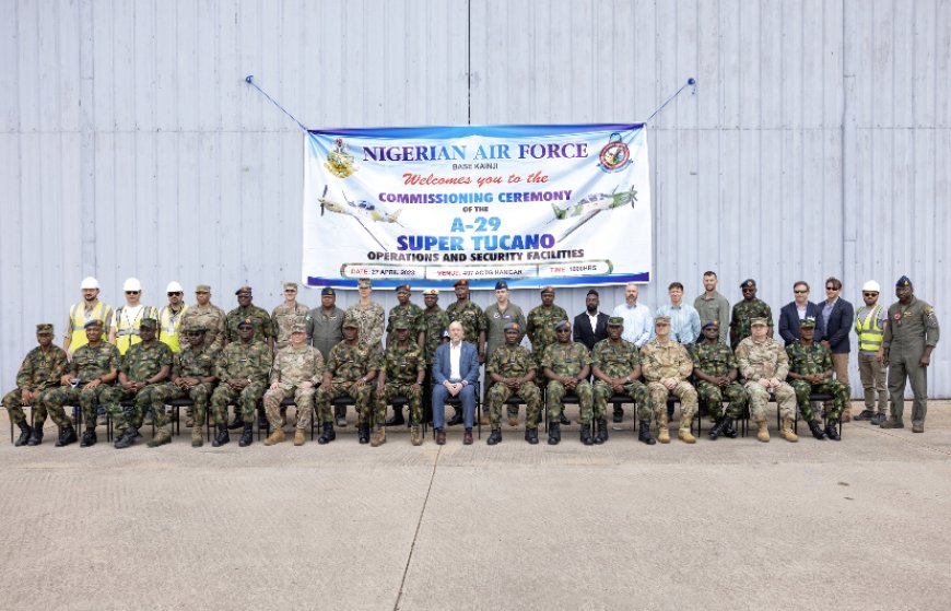 U.S, Nigerian Officials Join To Celebrate $38 Million In Kainji Air Force Base Improvements