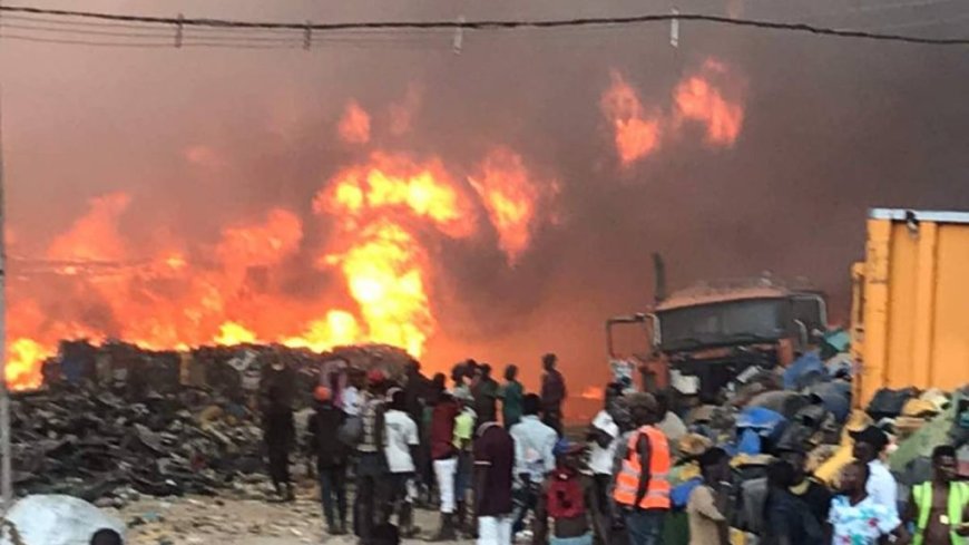 Alaba Market Fire Disaster: Criminals' Shanties Was On Fire, Not Market---Lagos Police