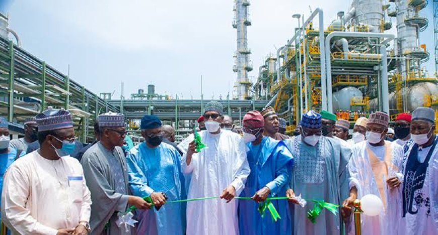 President Buhari Leads Other African Heads Of State To Lagos For Commissioning Of Dangote Refinery In Lekki