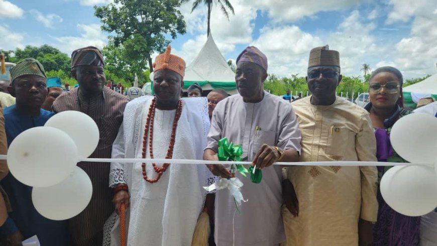 Excitement As OSSAP-SDGs Unveils 80-Bed Hospital In Osun 