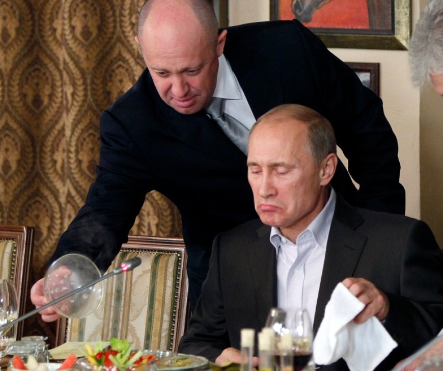 Between Vladimir Putin And Yevgeny Prigozhin