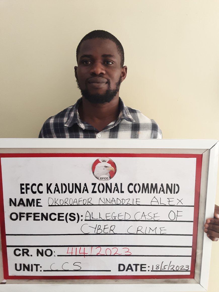  Kaduna State Yahoo Boy Convicted To Two Years Imprisonment