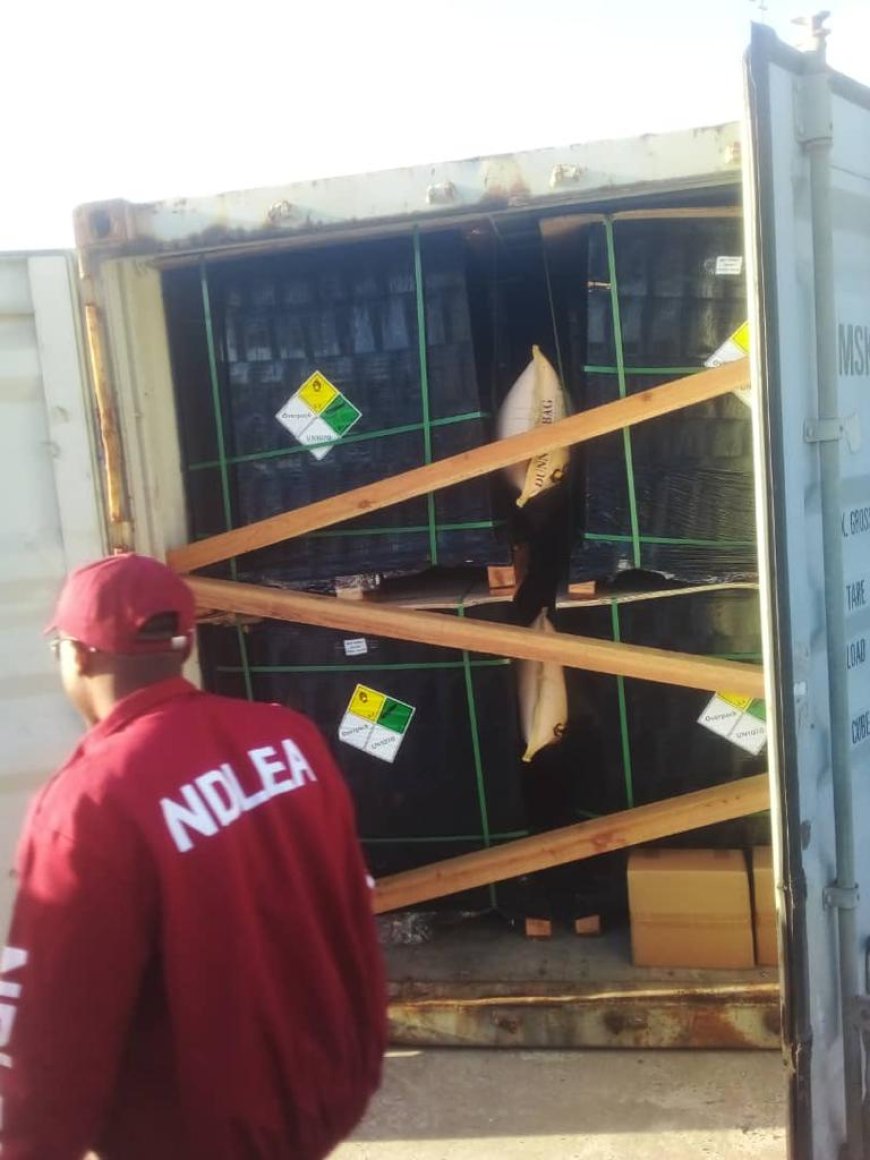 NDLEA Interceptor 64,863kg Nitrous Oxide ('Laughing Gas’) Consignments At Lagos Port, Imo, Arrests Three Suspects