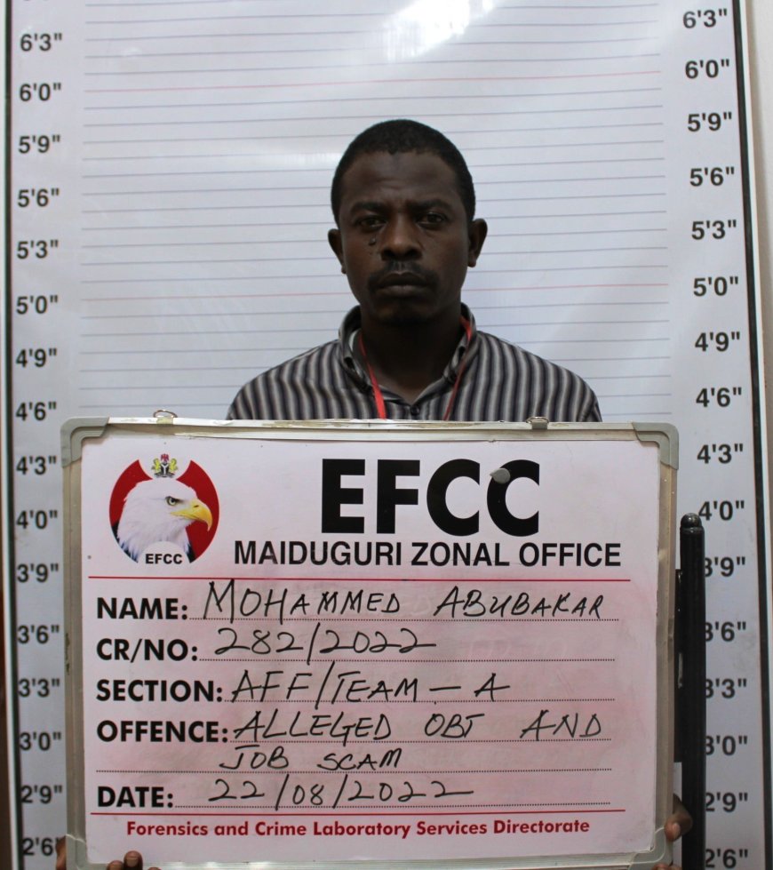 EFCC Arraigns Two For N 1.7m Fraud In Maiduguri