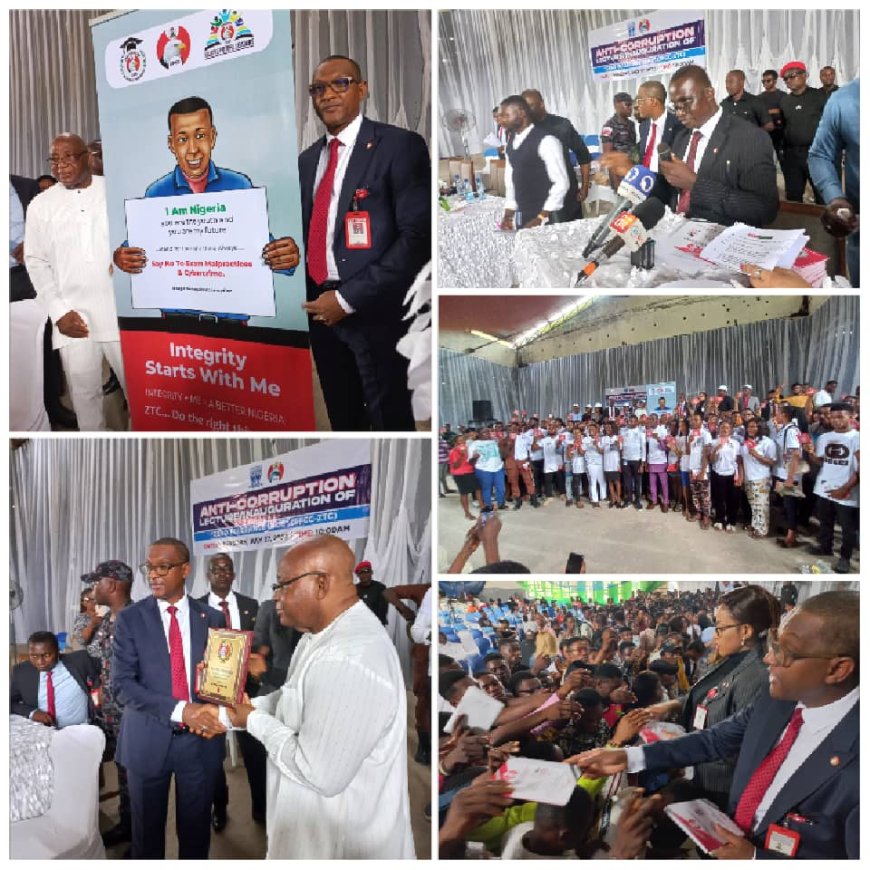 EFCC Launches Zero Tolerance Club At UniCross, Charges Students To Shun Corruption
