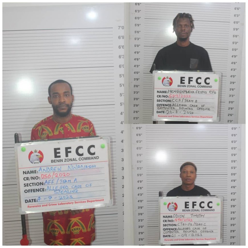 Court Sends Yahoo Yahoo Banker, Eight Others To Prison In Benin City