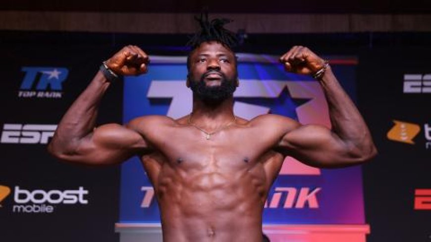 Ajagba Knocks Out Australian Heavyweight Opponent In 4th Round