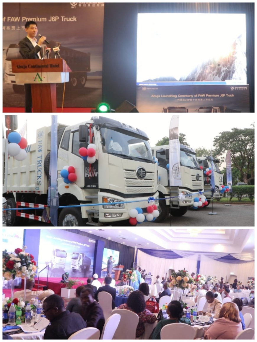FAW Launches The J6P Truck Series, Dazzles Guests With Gifts