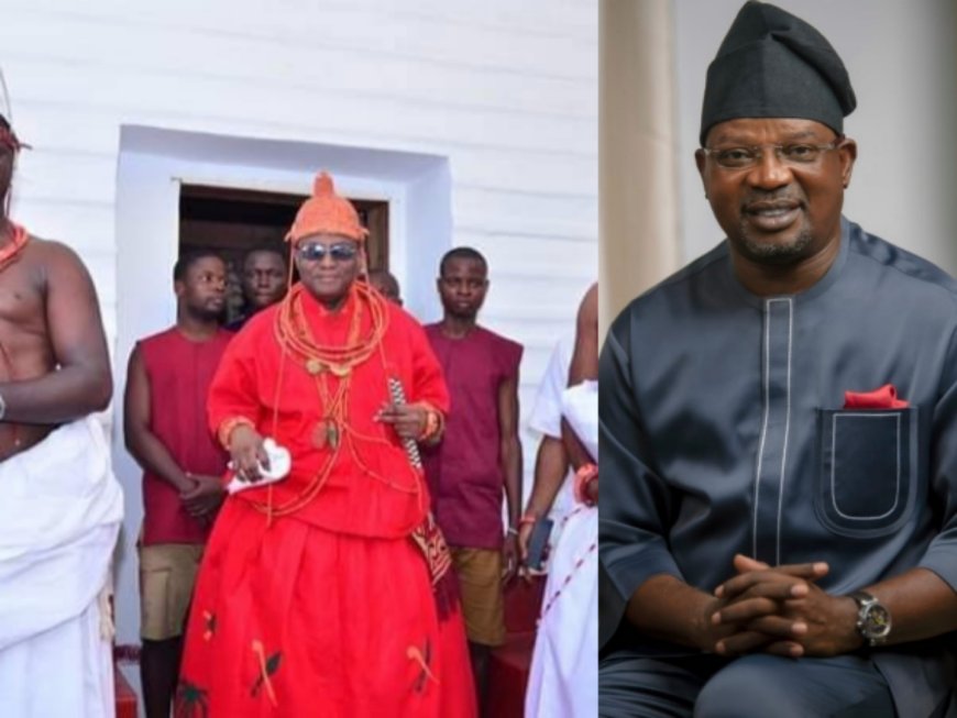 Eboigbe Felicitates With Oba Ewuare II On Igue Festival