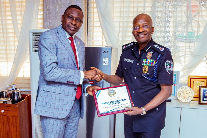 “You Are Doing Well”- IGP To Olukoyede 