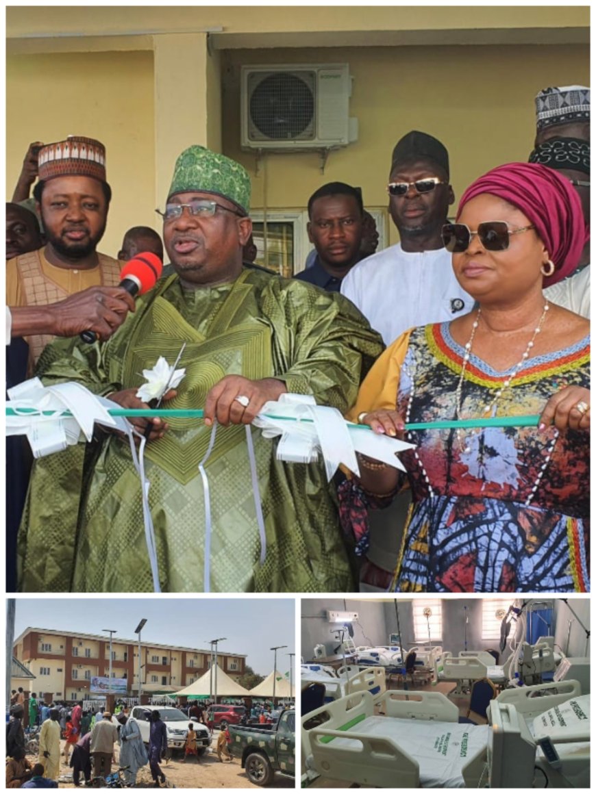 Accolades, Excitements as OSSAP-SDGS Unveils 100-Bed Hospital in Kebbi