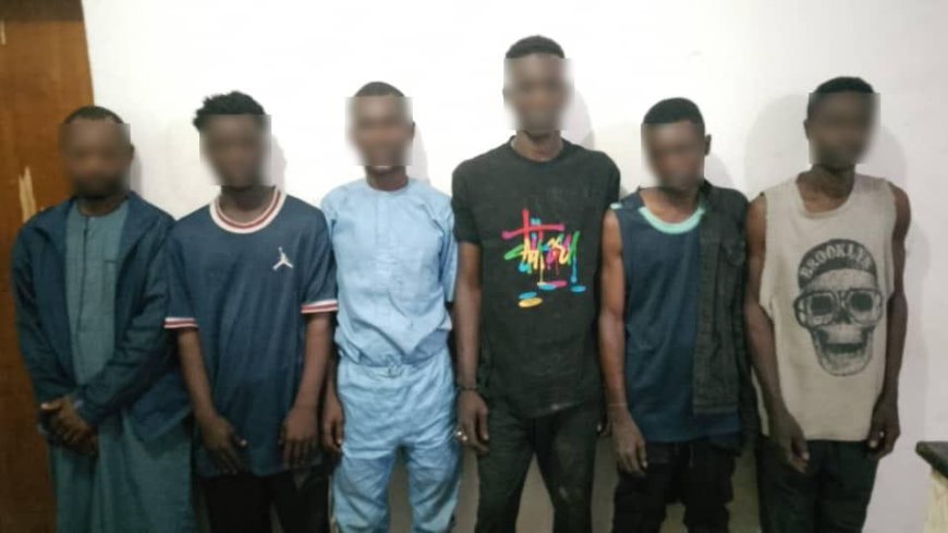FCT Police Arrests Six Suspected Armed Robbers, Recovers Exhibits  