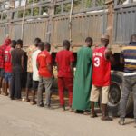 EFCC Arrests 10 Suspects,  Trucks For  Suspected  Illegal Mining In Kwara  