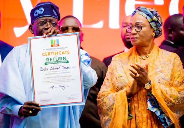 Tinubu and First Lady, Oluremi Tinubu