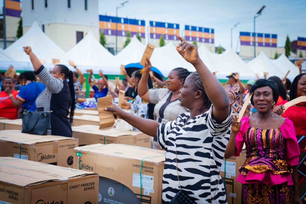 Uzodimma commends First Lady, RHI and OSSAP-SDGs for implementing the programme and supporting women and vulnerable groups across the country