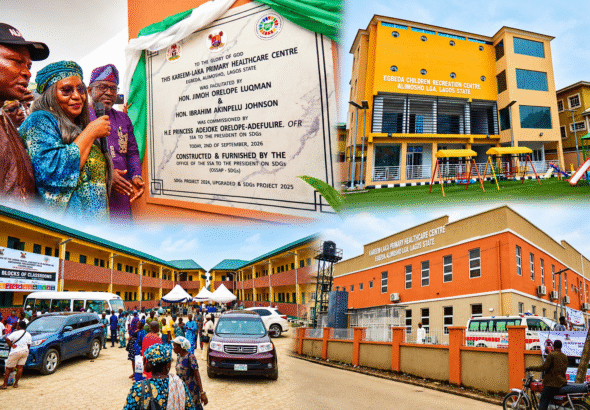 OSSAP-SDGs Commissions 50-Bed Healthcare Centre, Recreational Facility, 36 Classrooms Blocks in Lagos